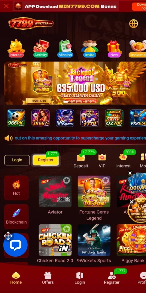 Win7799 Game